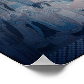 Shakyamuni Buddha preaching Poster (Ecke)