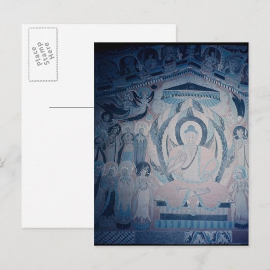 Shakyamuni Buddha preaching Postkarte (Vorne/Hinten)