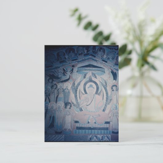 Shakyamuni Buddha preaching Postkarte (Stehend Vorderseite)