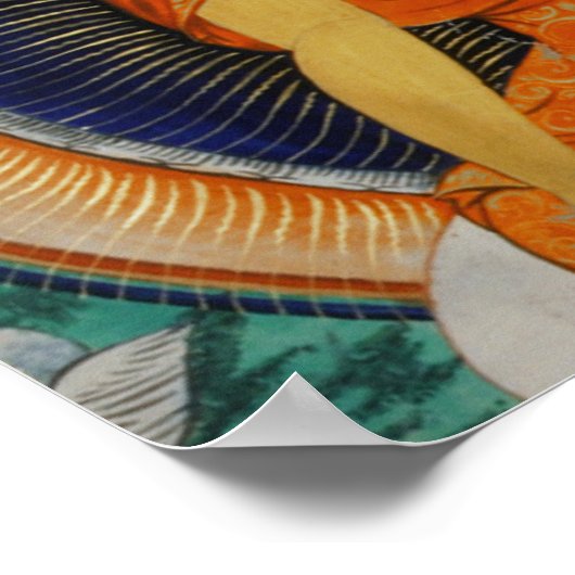 Shakyamuni Thangka Poster (Ecke)