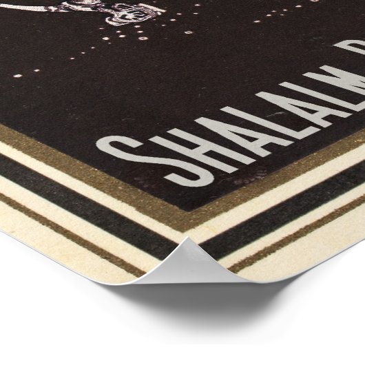 Shalalm Baskur Poster (Ecke)