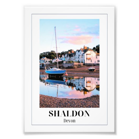 Shaldon Devon Fotodruck (Vorne)