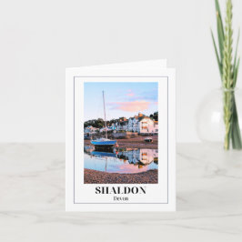 Shaldon Devon Karte