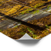 Shale Hollow im Herbst, Lewis Centre, Ohio Poster (Ecke)