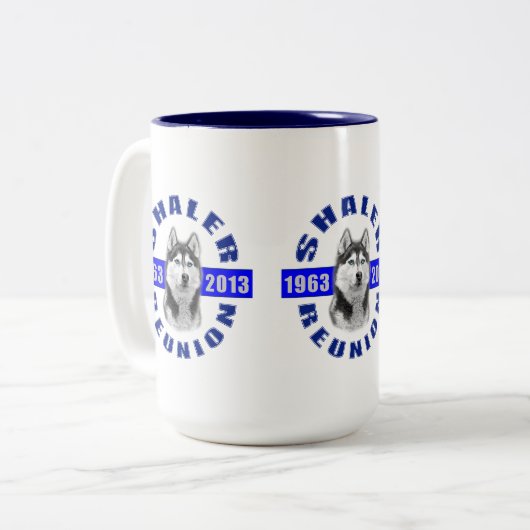 Shaler WiedersehenTasse 1963-2013 Zweifarbige Tasse (Vorderseite Links)