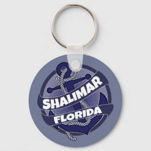 Shalimar Florida Ankerwirbel Schlüsselanhänger