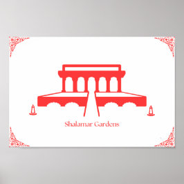 Shalimar Garden Lahore | Shalamar Gardens Poster