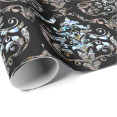 Shalliveye Baroque Damask Elegance Glossar IV Geschenkpapier (Rolleneckpunkt)