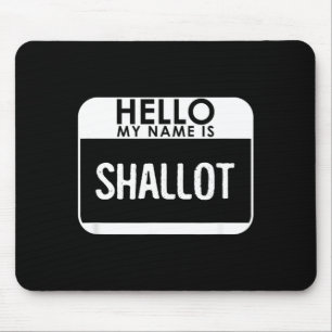 Shallot-Kostüm-Shirt Lustig Einfache Halloween-Out Mousepad