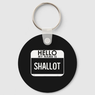 Shallot-Kostüm-Shirt Lustiges Einfaches Halloween- Schlüsselanhänger