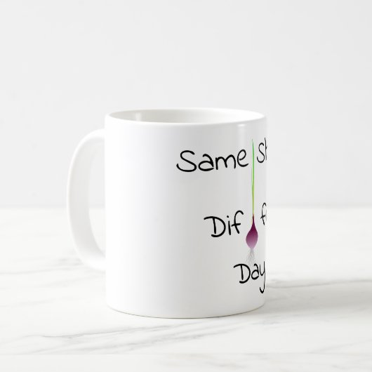 Shallot - Tasse des Kaffees (Vorderseite Links)