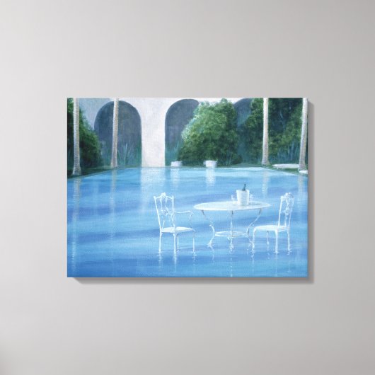 Shallow End Leinwanddruck (Vorderseite)