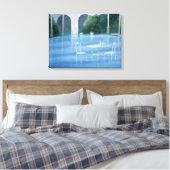 Shallow End Leinwanddruck (Insitu (Schlafzimmer))