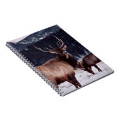 SHALLOW FOCUS FOTO BROWN DEER NOTIZBLOCK (Rechte Seite)