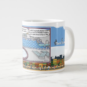 Shallow mit keinem Filter   Valentinstag Jumbo-Tasse