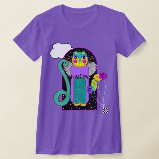 Shalom Angel Cat T-Shirt (Ablage )