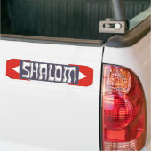 Shalom Autoaufkleber (Auf Lkw)