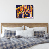 Shalom Bayit Leinwanddruck (Insitu (Schlafzimmer))