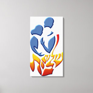 Shalom Bayit Leinwanddruck