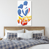 Shalom Bayit Leinwanddruck (Insitu (Schlafzimmer))