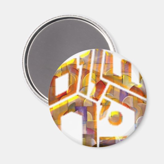 Shalom Bayit Magnet (Vorderseite/Rückseite)