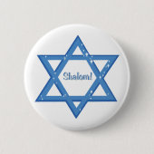 Shalom! Button (Vorderseite)