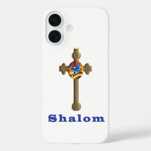 Shalom Case-Mate iPhone Hülle (Rückseite)