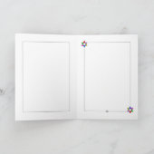 Shalom Cat Grußkarte Karte (Innenseite)