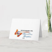 Shalom Chanukka Karte (Rückseite)