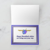 Shalom Chanukka Karte (Innenseite)