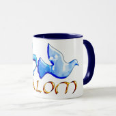 Shalom Dove.png Tasse (VorderseiteRechts)
