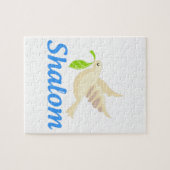 Shalom Dove Puzzle (Horizontal)