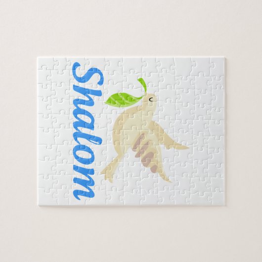 Shalom Dove Puzzle (Horizontal)