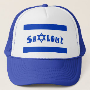 Shalom Flagge von Israel Truckerkappe