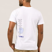 Shalom- Friede sei: T-Shirt (Rückseite)