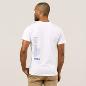 Shalom- Friede sei: T-Shirt (Schwarz voll)