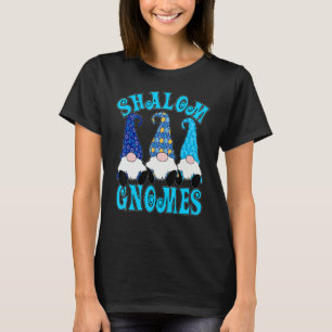 Shalom Gnomes Hanukkah Jew Hanukkah Pajamas PJs T-Shirt