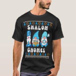 Shalom Gnomes Jew Hanukkah Pajamas Chanukah PJs T-Shirt<br><div class="desc">Shalom Gnomes Jew Hanukkah Pajamas Chanukah PJs Women</div>