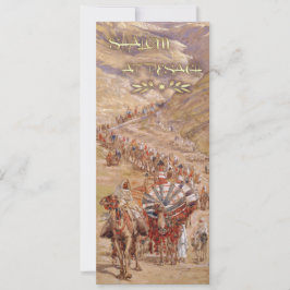 Shalom in Pesach. Fine Art Passover Grußkarte Karte