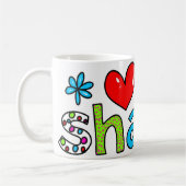 Shalom Kaffeetasse (Links)