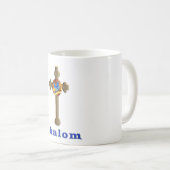 Shalom Kaffeetasse (VorderseiteRechts)