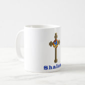 Shalom Kaffeetasse (Vorderseite Links)