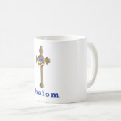 Shalom Kaffeetasse (VorderseiteRechts)
