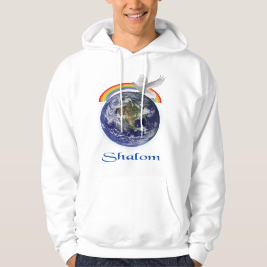 Shalom-Kleidung Hoodie (Vorderseite)