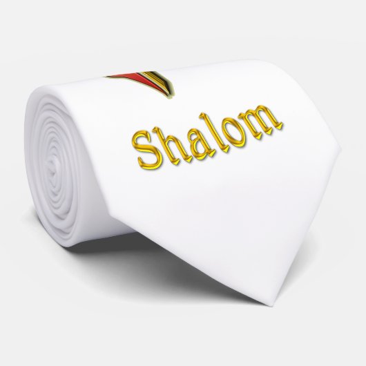 Shalom Krawatte (Gerollt)