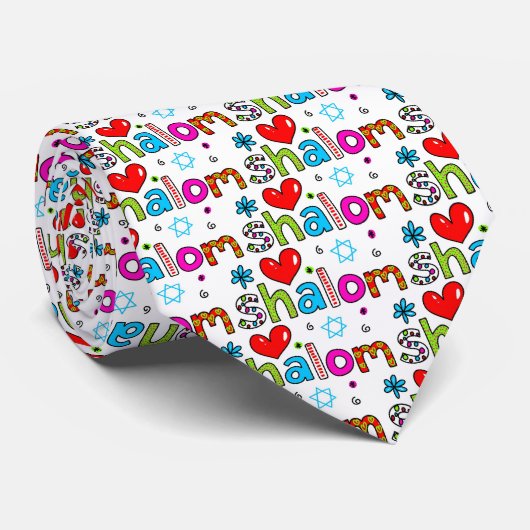 Shalom Krawatte (Gerollt)