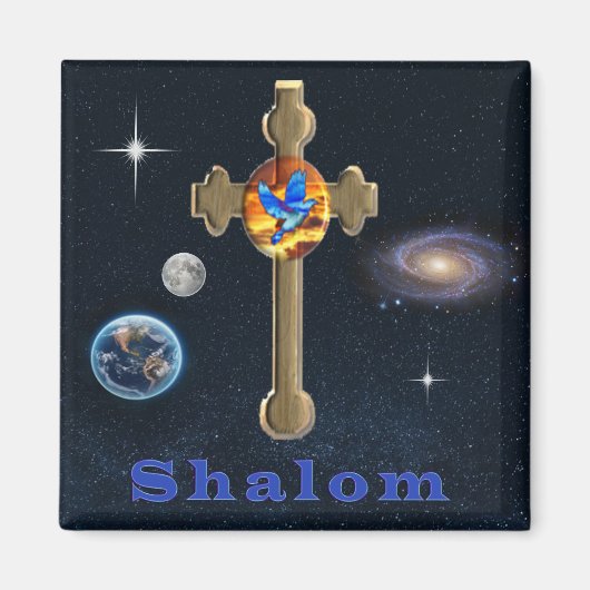 Shalom Magnet (Vorne)