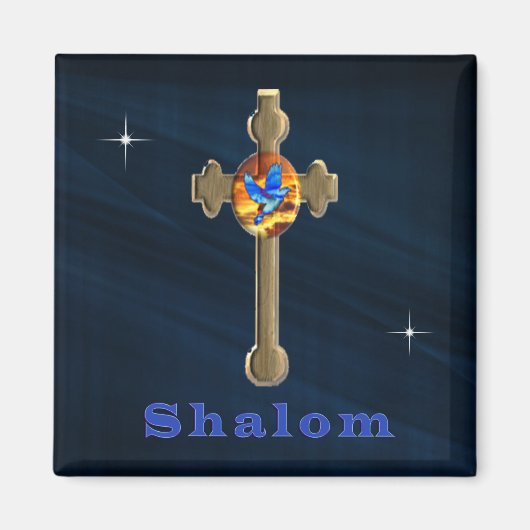Shalom Magnet (Vorne)