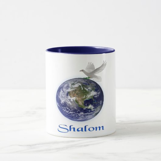 Shalom Peace Dove Tasse (Zentrum)