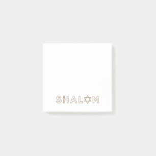 Shalom Post-It-Notes Post-it Klebezettel